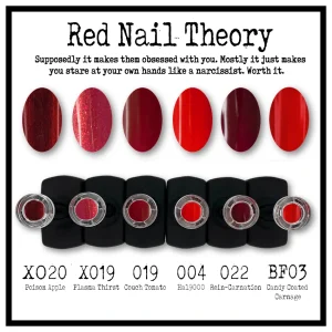 Red Nail Theory Bundle